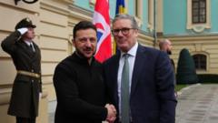 PM ‘ready and willing’ to put UK troops on the ground in Ukraine to protect peace