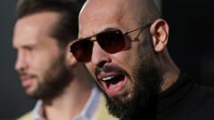 Why are the Tate brothers in the US?