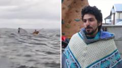 ‘I felt a slimy texture brush my face’: Man describes being swallowed by whale