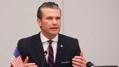 Hegseth sets out hard line on European defence and Nato