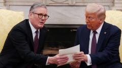 Starmer dismisses SNP call to axe Trump state visit