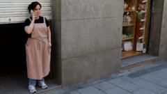 Shuttered shops and unfinished haircuts – how a day without power unfolded