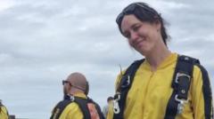 Woman who died in skydive was ‘caring and giving’
