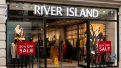 River Island set to close 33 shops, putting hundreds of jobs at risk