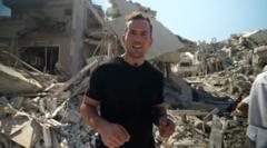 ‘Destruction all around’: BBC reports from Israeli city targeted by Iran