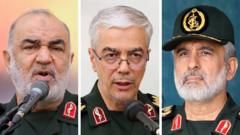 Who were the Iranian commanders killed in Israel’s attack?
