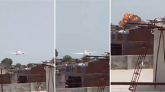 ‘I saw the plane go down’: Teen traumatised after filming Air India crash video