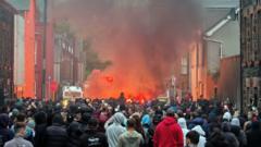 How a peaceful protest descended into hate-filled violence