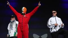 Police drop investigation into Kneecap’s Glastonbury performance