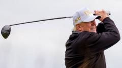 Trump’s Scotland trip gives him three things he likes – and one thing he doesn’t