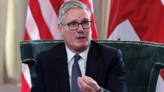 Starmer shares Gaza peace blueprint with Trump