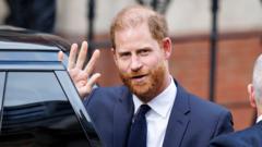 Prince Harry ‘clutching at straws’ with claim against Mail publisher, court told