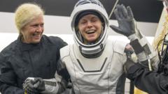 Astronauts return to Earth after first ever medical evacuation from space station